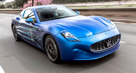 Maserati Shows Us More Of The New GranTurismo Folgore EV Carscoops
