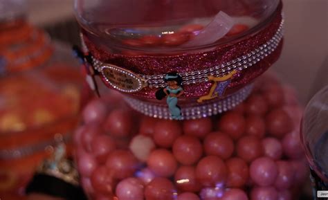 princess jasmine sweet 16 details for candy bar jars sweet 16 princess jasmine sweet