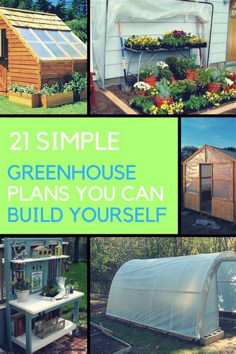 A freestanding greenhouse can be placed anywhere in your garden to optimize sunlight and the size is determined by available space and budget. 21 Cheap & Easy DIY Greenhouse Designs You Can Build Yourself | Greenhouse plans, Diy greenhouse ...