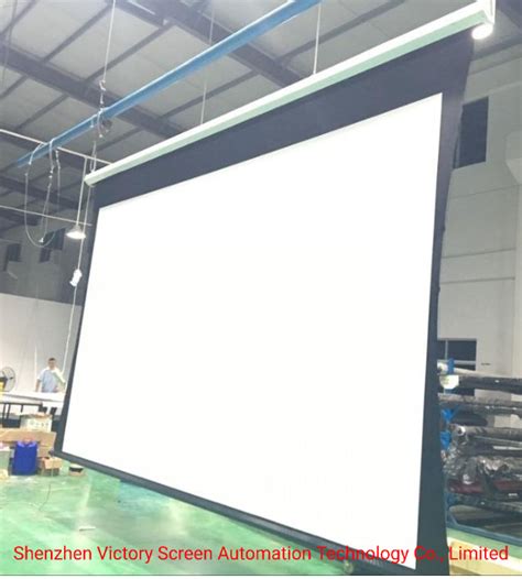 Victory 200 Inch Motorized Tab Tension Projector Screen Electric Screen