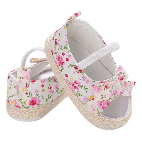 Cute Baby Girl Shoes Bowknot Newborn Infant Outdoor