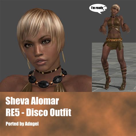 Sheva Alomar Re5 Disco Outfit By Adngel On Deviantart