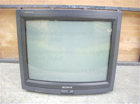 Obsolete Technology Tellye Sony Kv X25ta Year 1988