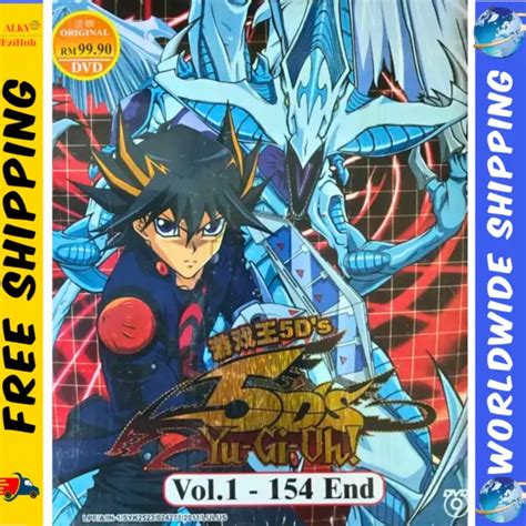 Anime Dvd Yugioh 5ds Complete Tv Series Vol1 154 End Eng Sub Free