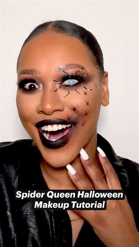 Spider Queen Halloween Makeup Tutorial 🕷 Makeupbytammi Halloween