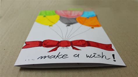 How To Make Birthday Cards Beautiful Handmade Birthday Card Idea