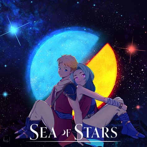 Sea Of Stars Valere And Zale By Alexmofu On Deviantart