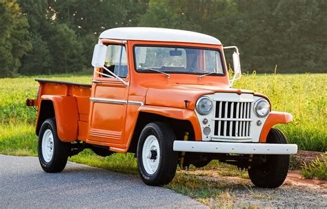 1962 Willys Overland Jeep Pickup Woverdrive Jeep Pickup Classic
