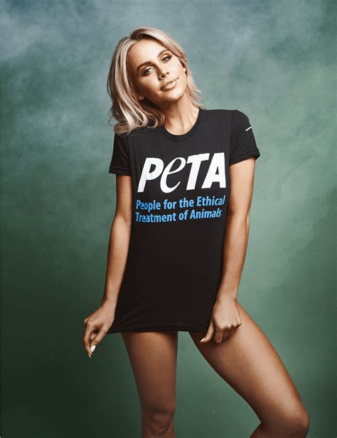 DJ Tigerlily Is A Natural Vegan Beauty In New PETA Ad News PETA