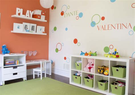 Colourful Polkadot Playroom Project Nursery