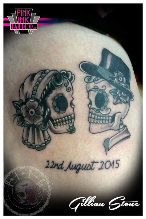 That's all the article matching tattoos for couples skulls this time, hope it is useful for all of you. Image result for skeleton couple tattoo | Sugar skull ...