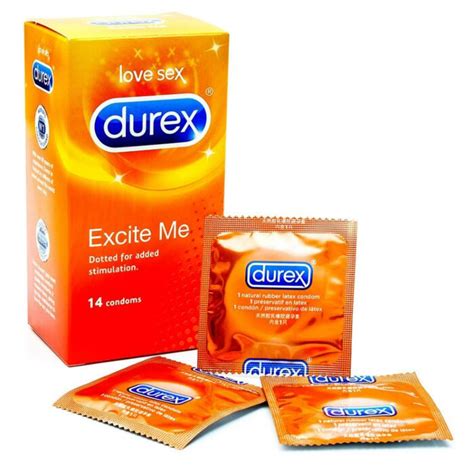 Durex Excite Me Condoms Condoms Uberkinky