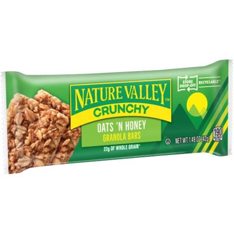 Nature Valley Crunchy Oats N Honey Granola Bar 149 Oz Ralphs