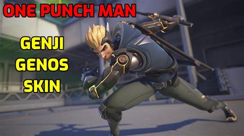 Genos Genji Skin │overwatch 2 X One Punch Man Collab │genos Overwatch