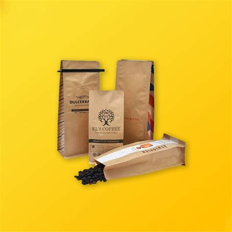 Custom Coffee Bags At Cheap Wholesale Price Silver Edge Packaging