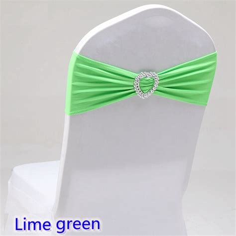 Well you're in luck, because here they. Lime Green Colour Spandex chair sash wedding chair sashes ...