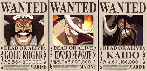 One Piece Wanted Poster Gol D Roger
