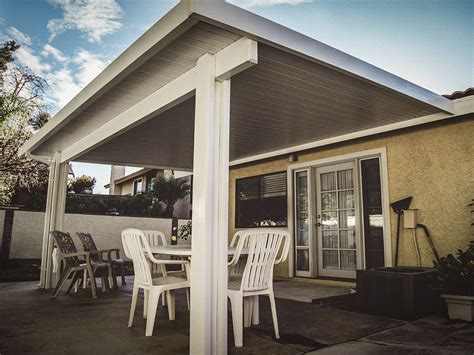 Aluminum Or Steel Patio Covers Home And Garden