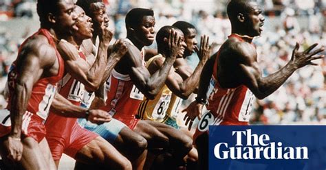 Olympic 100m Final Seoul 1988 In Pictures Science The Guardian