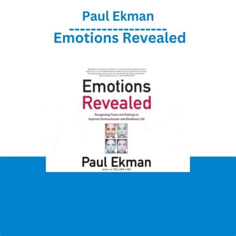 Paul Ekman Emotions Revealed