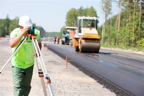 Surveyor Safety While Constructing Roads Measure Australia