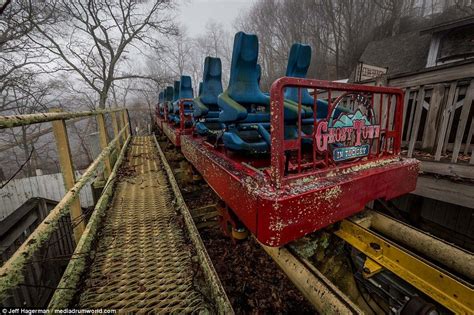 Haunting Images Reveal The Rusting Remains Of An Abandoned Theme Park