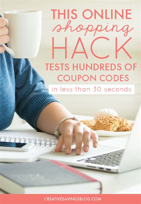 Take action now for maximum saving as these discount codes will not valid forever. This Online Shopping Hack Tests Hundreds of Coupon Codes ...