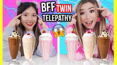 Bff Twin Telepathy Milkshake 🥤challenge 2021 ⚡️ Kein 3 Uhr Nachts Video