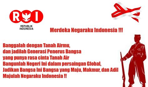 Kartu Ucapan Indonesia Selamat Hari Kemerdekaan Indonesia Tahun