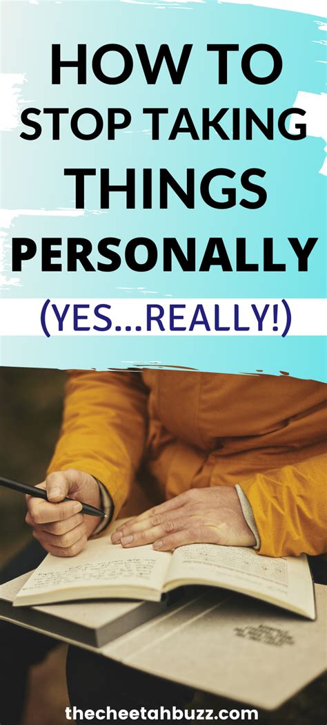 7 Ways To Stop Taking Things Personally Building Self Esteem Self