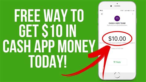 Looking for the highest paying cash app? FREE MONEY💵: How To Get $10 Dollars In CASH APP🤑 Money ...