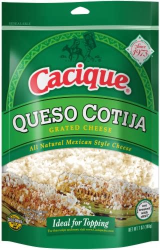 Cacique Queso Cotija Grated Cheese 7 Oz Ralphs
