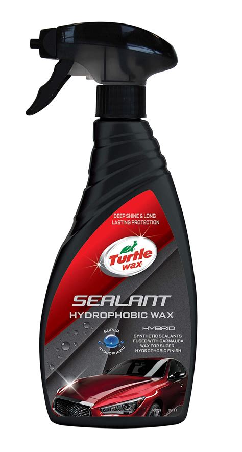 Turtle Wax Hybrid Sealant Hydrophobic Carnauba Car Spray Wax