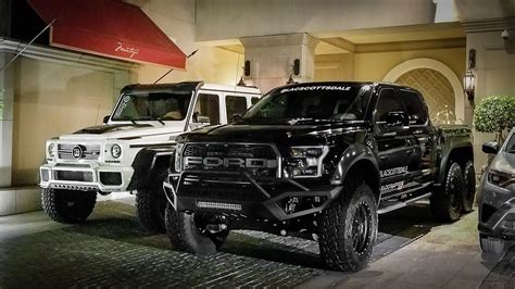 The 370000 Hennessey Truck Is Larger Than A Mercedes 6x6 Youtube
