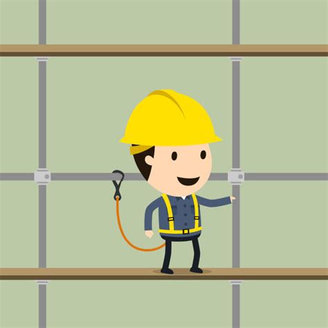 Fall Protection Safety Cartoon