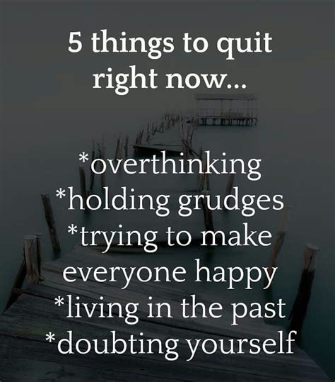 5 Things To Quit Right Now Pictures Photos And Images For Facebook