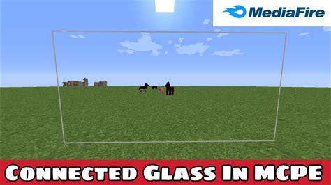 Clear And Connected Glass Texture Pack For Minecraft Pe Connected