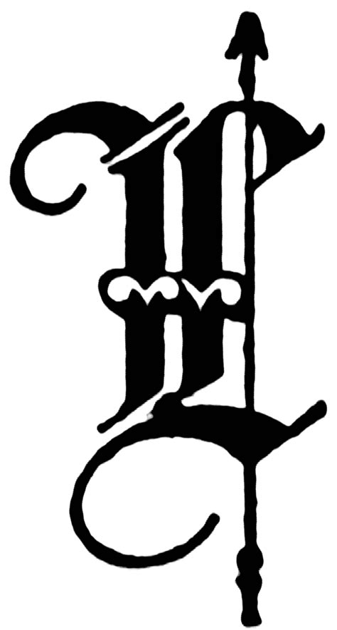 The letters of the old english alphabet are: L, Old English fancy text | ClipArt ETC