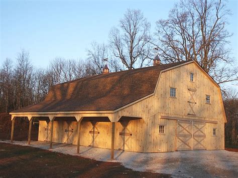 Gambrel Barn Horse Barns Barn Design