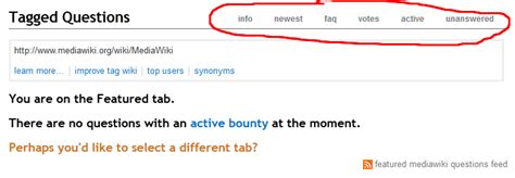 Cant Browse Tagged Questions If Tag Has No Bounties Meta Stack Exchange