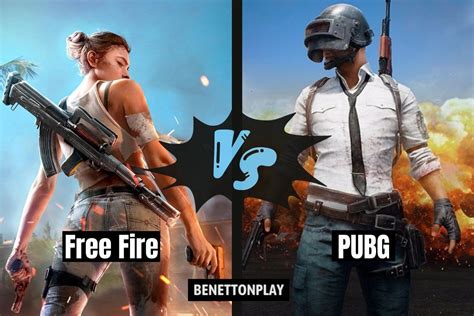 Free Fire Vs Pubg Which Game Is Better