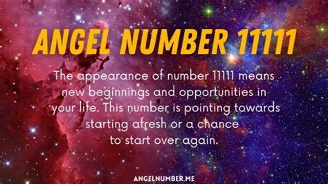 Engel Nummer 11111 Bedeutung Und Ihre Bedeutung Im Leben Be Settled
