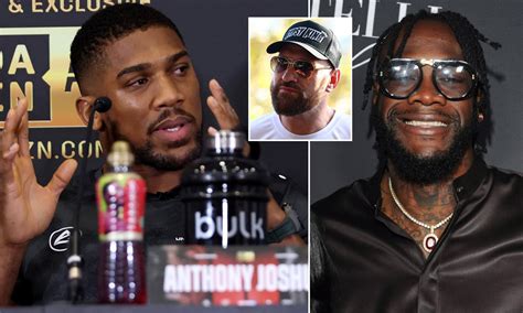 Anthony Joshua Hits Out At Deontay Wilder And Tyson Fury