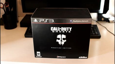 Call Of Duty Ghosts Prestige Edition Unboxing Youtube