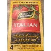 We did not find results for: Good Seasons Salad Dressing & Recipe Mix, Italian ...