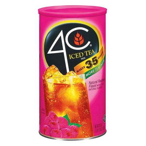 Product Of 4c Raspberry Iced Tea Mix 928 Oz