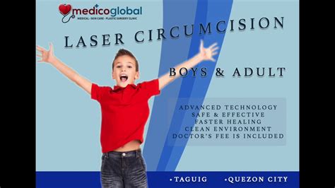 Laser Circumcision Passage To Manhood Medico Global Clinic Youtube