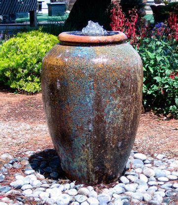Using readily available supplies, you can convert virtually any pot or container into a fabulous mini fountain. ceramic pot water feature - Google Search | Water features ...