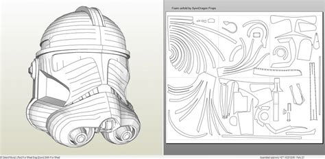 Star Wars Clone Trooper Phase 2 Helmet Foam Pepakuraeu