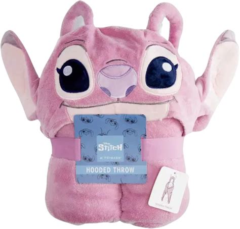 Angel From Lilo And Stitch Hooded Throw Blanket 120x150cm Primark Uk Home And Kitchen